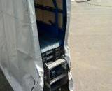 Scissor Lift Cover with zipper in rear for easy access